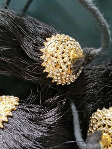Black Tassel Hair Accessories