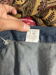 Denim Sleeveless Top