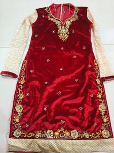 Heavy Velvet Kurta ( Like New)