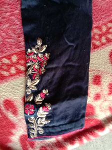 Suit Salwar With Pink Dupatta