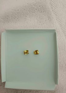 Grape Design Gold Earrings