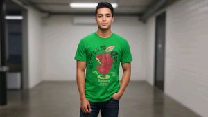 Green Graphic T-Shirt