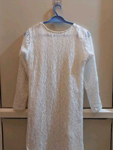 White Long Kurti