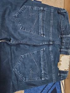 Dark Blue Denim Jeans