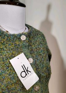 Pinteresty Multicolour Knitted Cardigan🇸‌🇦‌🇱‌🇪