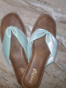 Cute Mint Knot Sandals