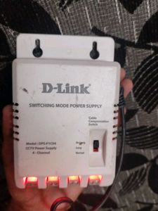 D-Link DPS-F1C04 4-Channel CCTV Power Supply.