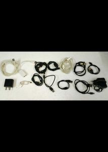Combo Black & white 14 Connector Flat pin & Charge