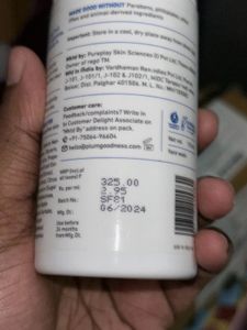 Plum Salicylic Acid Facewash New