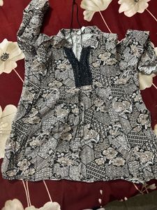Desi Short Flared Top
