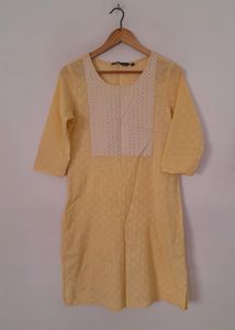 Embroidery Cotton Kurti 💛🦋