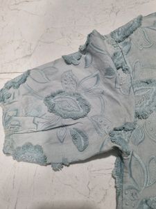 Designer Powder Blue Top