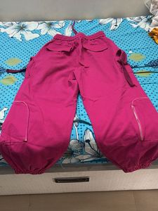 Pink Cargo Pants