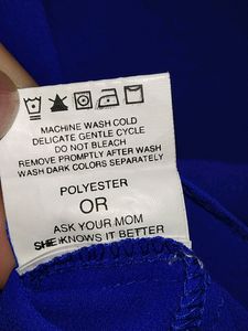 Women&#39;s Shirt In Royal Colour
