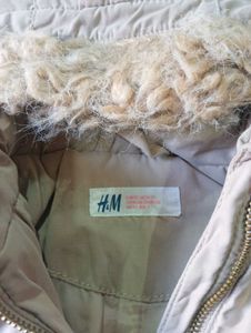 HandM Cute Beige Winter Coat