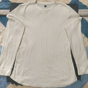✨ Uniqlo Premium Waffle-Knit Long Sleeve