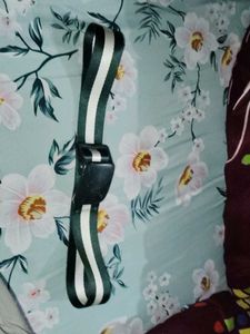 Striped Canvas Belt