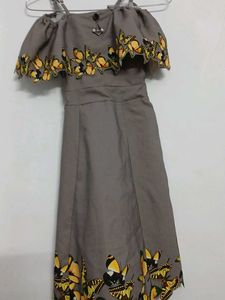 Butterfly Print Dress