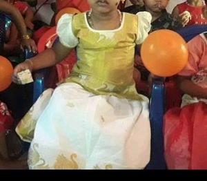 Tradtional Kerala Dress Long Skirt And Blouse