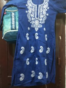 Chikenkari Kurti For Women