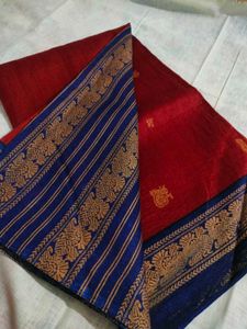 Elegant Red Saree