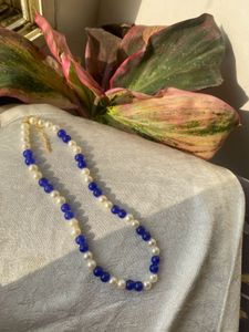 Beautiful Combination Of Glass Beads Mala