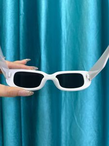 White Frame Sunglasses