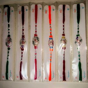 Pure Silver Rakhi- Bina fake shine,plastic Ke