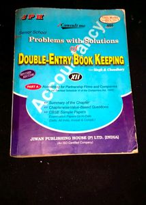 Class 12th Double Entry Book Keeping