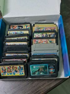 Retro Game Cartridge Collection
