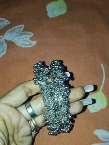 Oxidized Silver Bangles