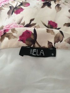 8412. Floral Off-Shoulder Fit &amp; Flare Dress