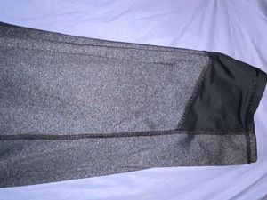 Gray Capri Leggings