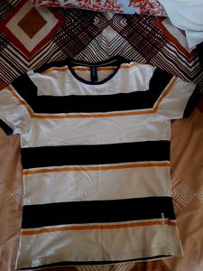 Classic Striped Casual Tee