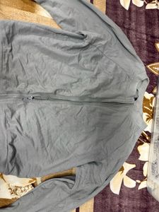 Grey Zipper From Zudio