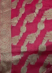 Elegant maroon &amp; Gold Saree