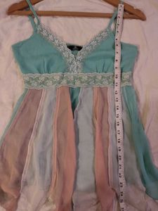 Beautiful Imported Cami Top With Lace Details