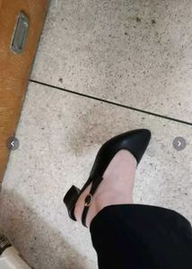 Marc Loire Black Slingback Heels - Size 36