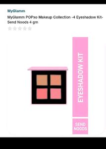 Combo Of 3 New MyGlamm Eyeshadow Collection