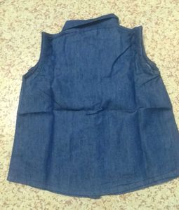 Girls Sleeveless Top