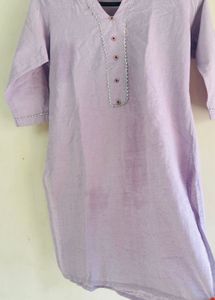 Lavender Kurta