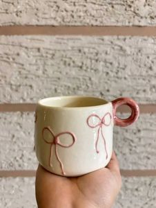 Pink Bow Mug