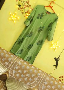 Short Kurta With One Side Pocket💚