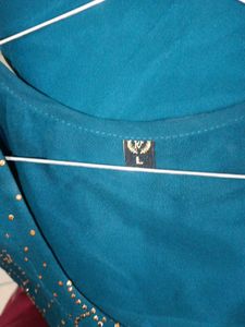 Anarkali Dress With Plazo And Dupatta