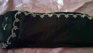 Elegant Black Saree