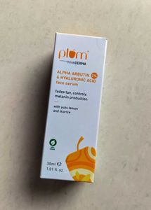 Plum Alpha Arbutin Face Serum