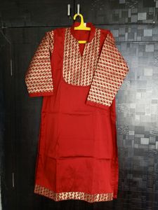 New Red Kurtaa