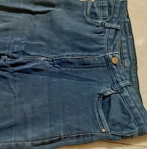 Dark Blue Denim Jeans
