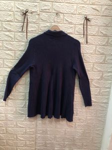 Elegant Navy Blue Cardigan🎗️🌷