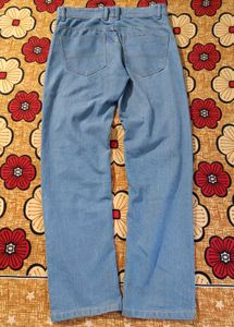 Light Wash Blue Denim Jeans